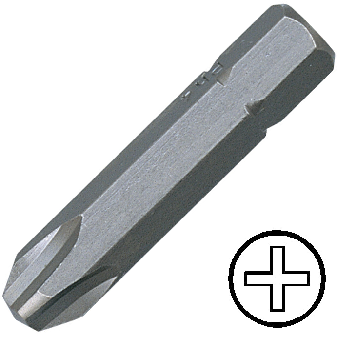 KENNEDY No.3 kereszthornyos csavarhúzó bit 5/16" hatszög illesztéssel, 32 mm termék fő termékképe