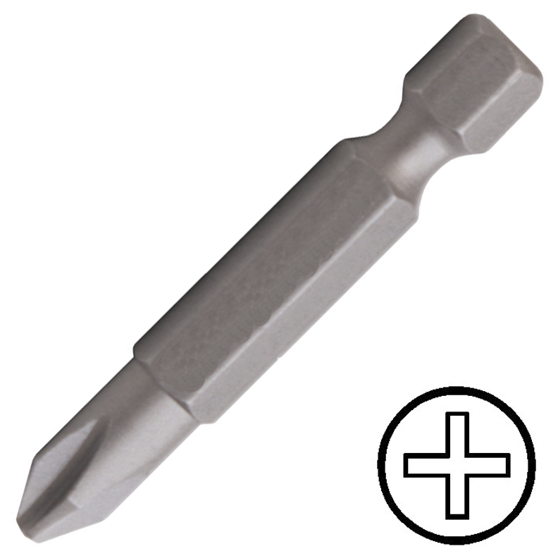 KENNEDY No.0  kereszthornyos csavarhúzó bit 1/4" közvetlen meghajtóval, 50 mm, termék fő termékképe
