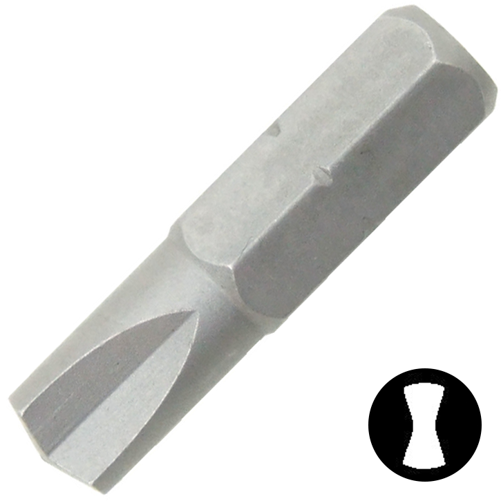 KENNEDY 1/4" kulcslyuk alakú csavarbehajtó bit 1/4" hatszög illesztéssel, 25 mm termék fő termékképe