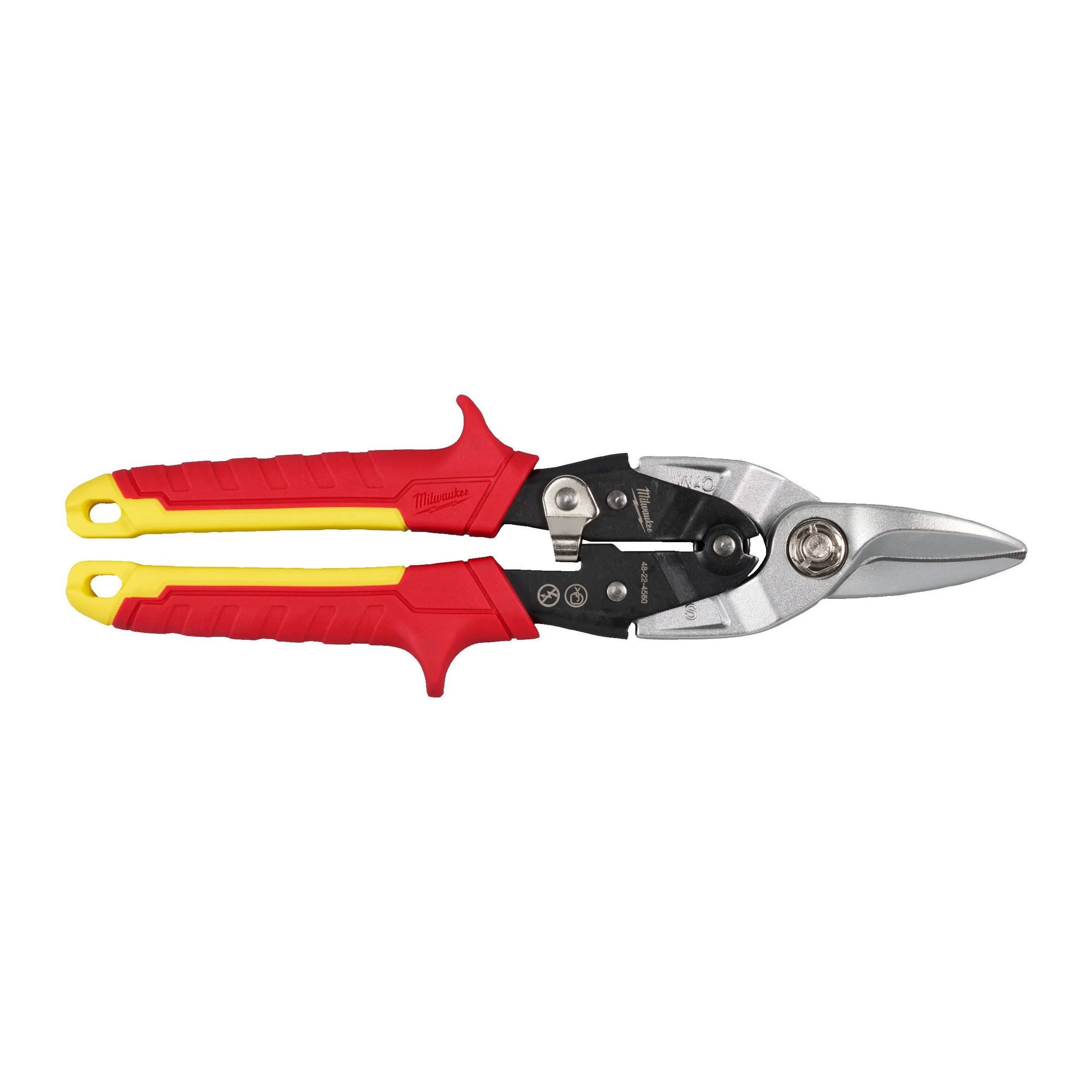 Milwaukee Aviation kis sugarú lemezvágó olló, egyenes termék fő termékképe