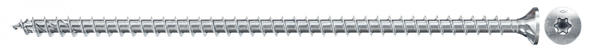 Fischer FPF II CTF 10.0 x 220 BC 50 süllyesztett fejű, kékre horganyzott, végigmenetes szerkezetépítő csavar TX behajtással, 50 db/csomag termék fő termékképe